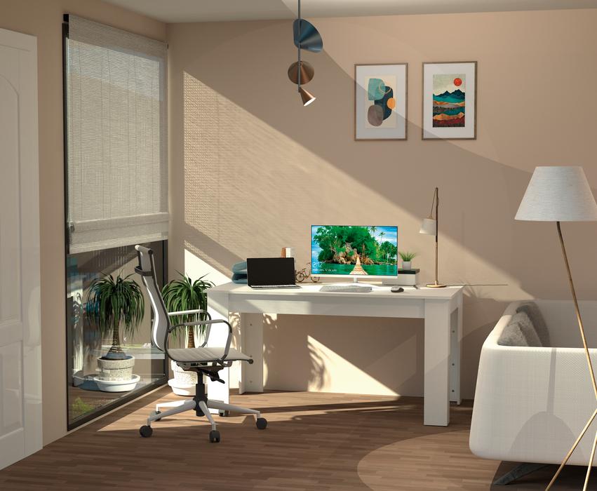 MUEBLES PITARCH Mesa Fija Blanco