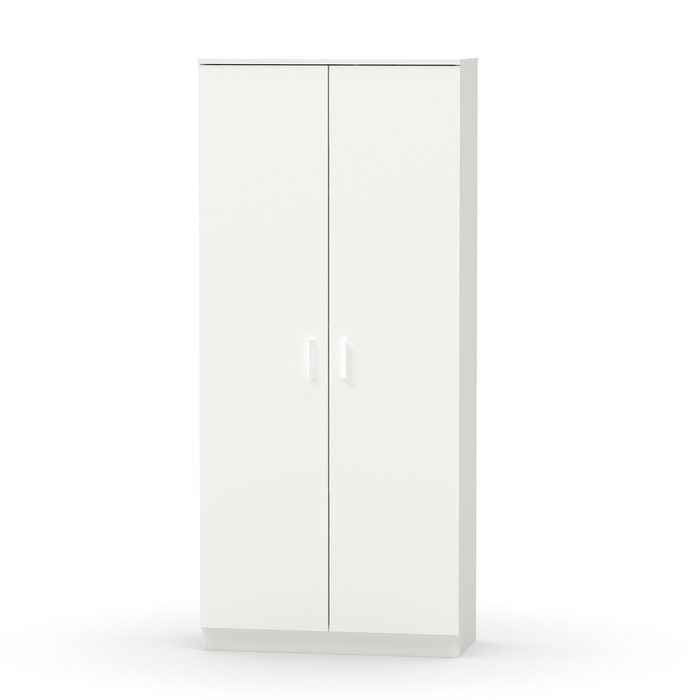 MUEBLES PITARCH Armario Multiusos Escobero Blanco
