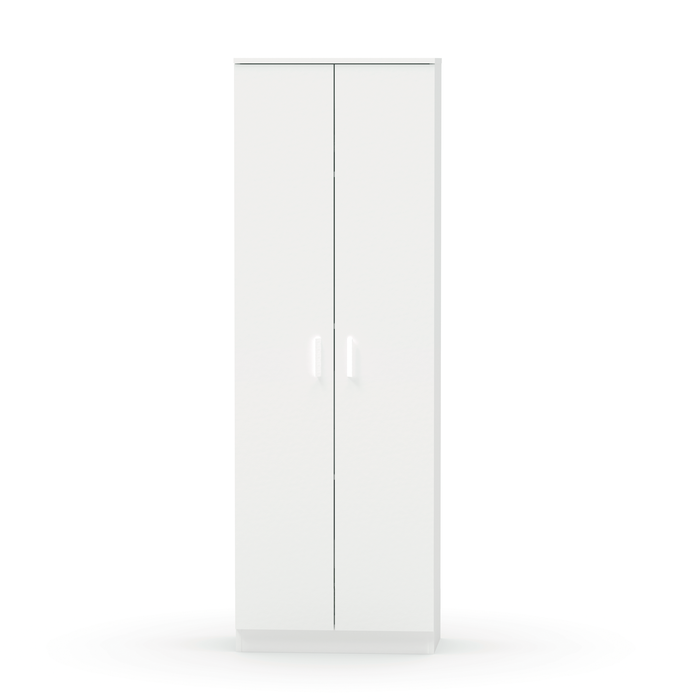 MUEBLES PITARCH Armario Multiusos 2 Puerta Blanco