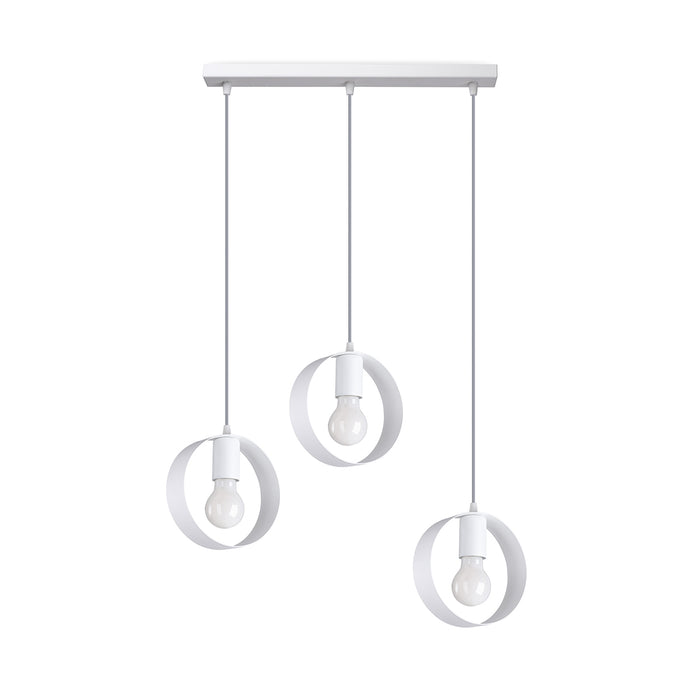 SOLLUX SL.1138 Lámpara Colgante TITRAN 3 Blanco