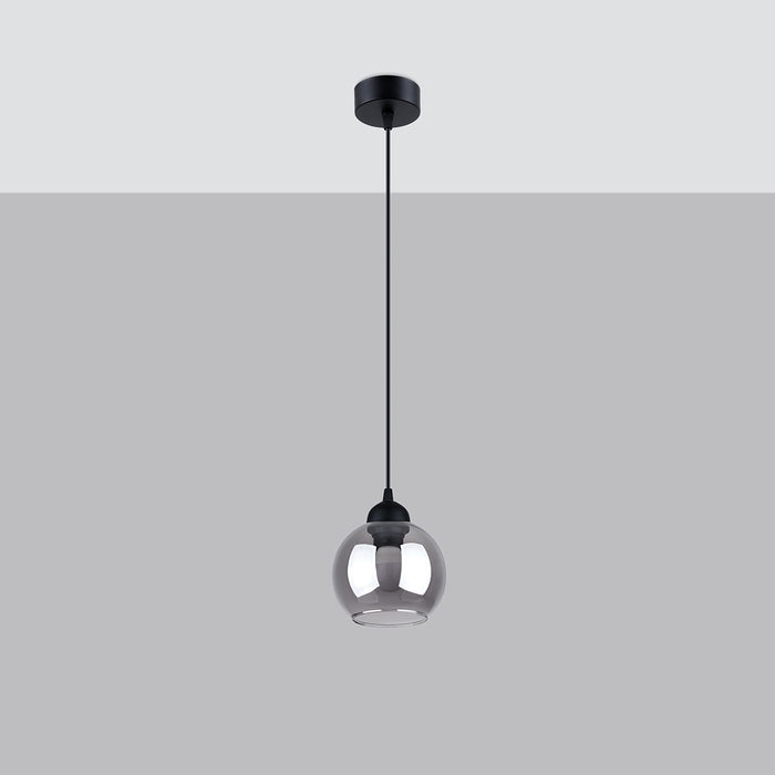 SOLLUX SL.1141 Lámpara Colgante ALINO 1 Negro