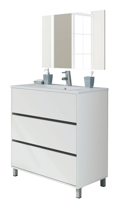 MUEBLES PITARCH Mueble de Lavabo Kalma Blanco
