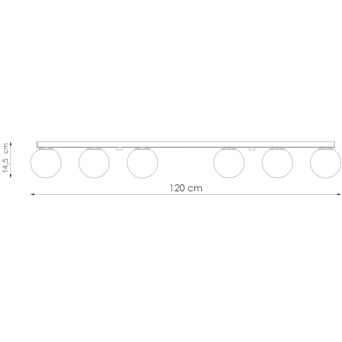 SOLLUX SL.1150 Lámpara de Techo YOLI 6 Blanco