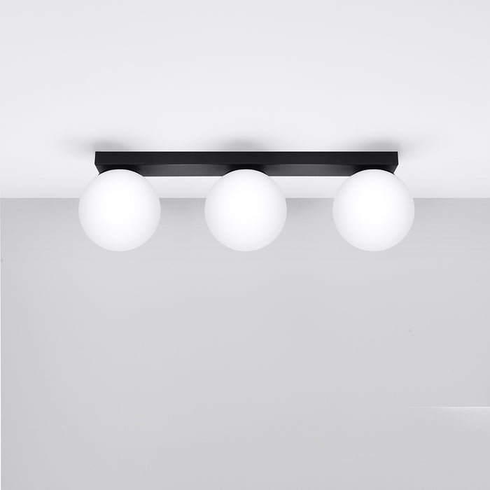 SOLLUX SL.1153 Lámpara de Techo YOLI 3 Negro