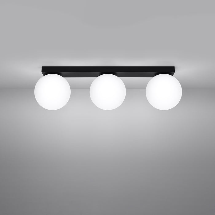 SOLLUX SL.1153 Lámpara de Techo YOLI 3 Negro