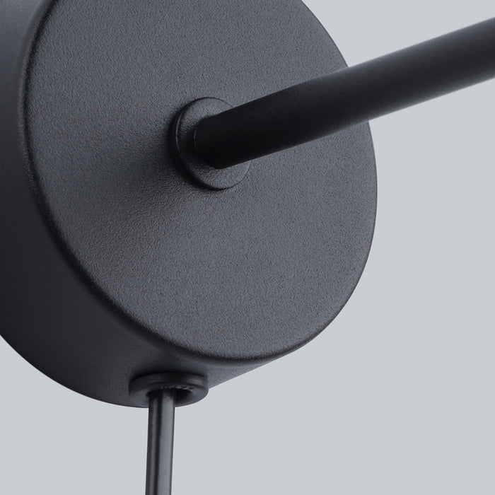 SOLLUX SL.1164 SUBA Lámpara de Pared E27 Negro