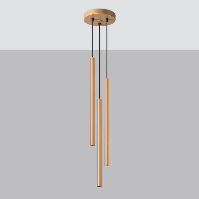 SOLLUX SL.1172 PASTELO Lámpara Colgante G9 Dorado