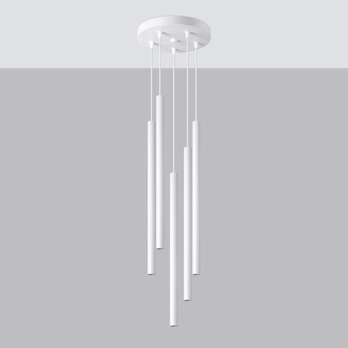 SOLLUX SL.1175 PASTELO Lámpara Colgante G9 Blanco