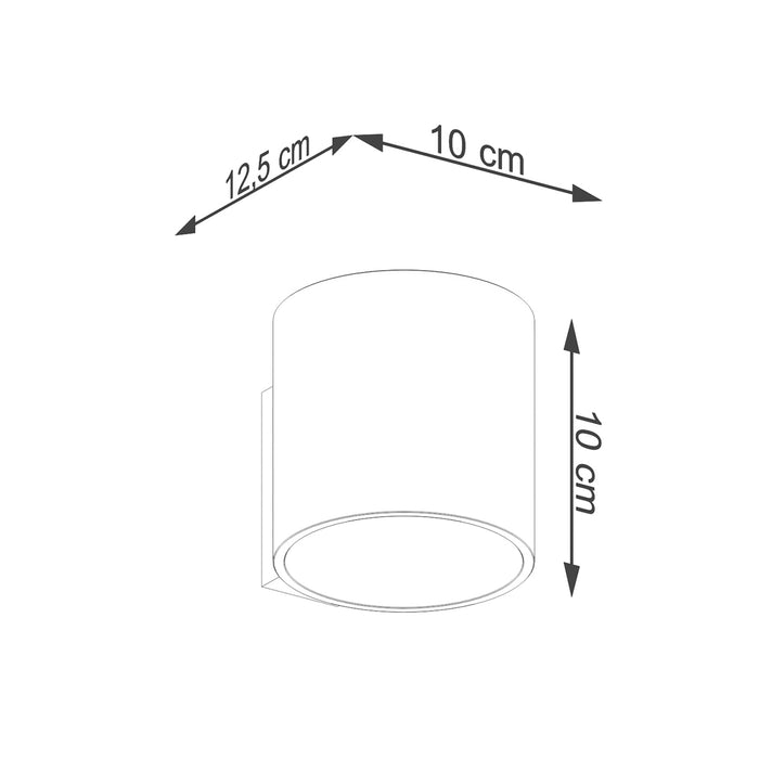 SOLLUX Sl.1181 ORBIS Lámpara de Pared G9 Dorado
