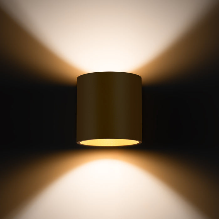 SOLLUX Sl.1181 ORBIS Lámpara de Pared G9 Dorado