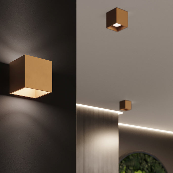 SOLLUX Sl.1183 QUAD Lámpara de Pared G9 Dorado