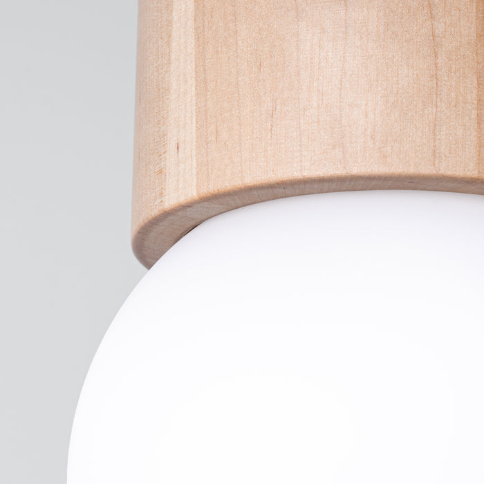 SOLLUX SL.1190 BOOMO Lámpara de Techo G9 Madera Natural