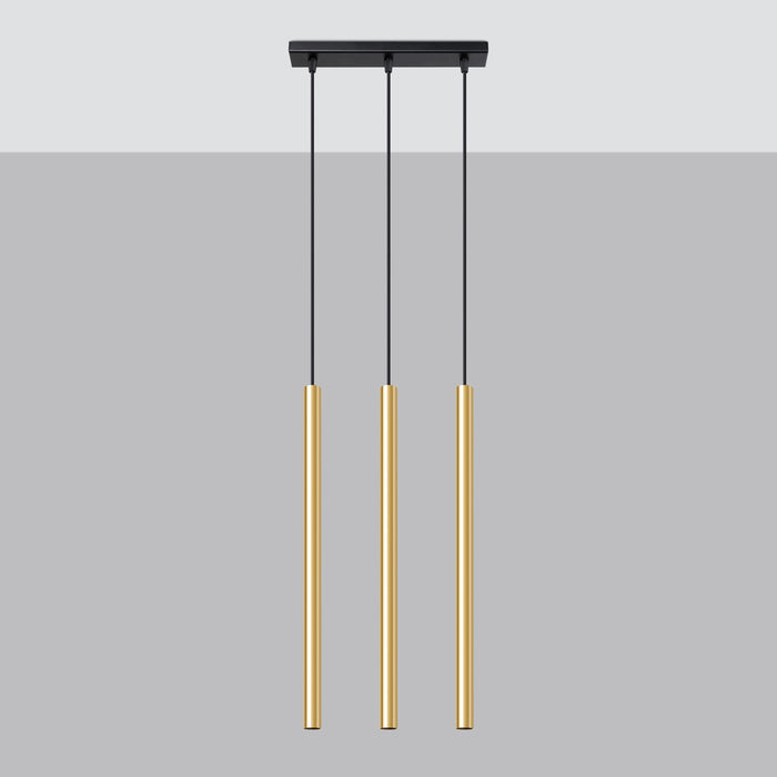 SOLLUX SL.1196 PASTELO Lámpara Colgante G9 Brillo Dorado