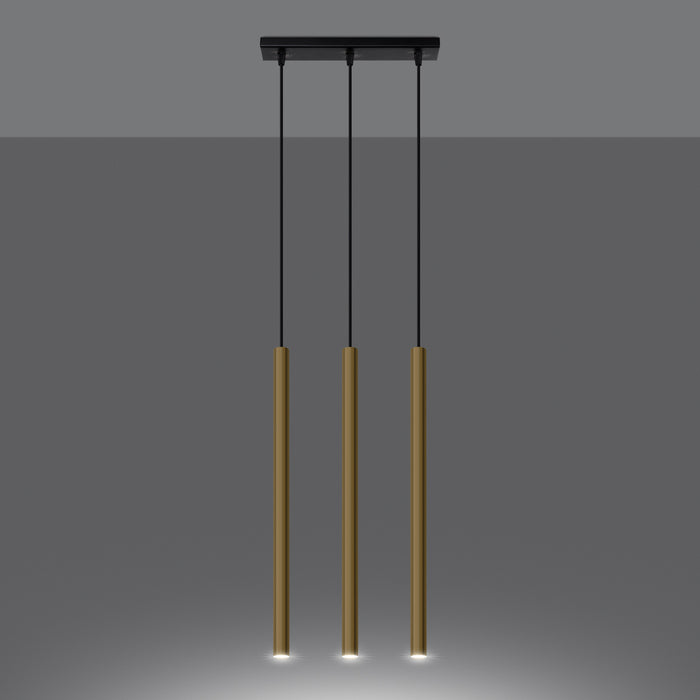 SOLLUX SL.1196 PASTELO Lámpara Colgante G9 Brillo Dorado