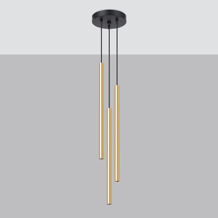 SOLLUX SL.1197 PASTELO Lámpara Colgante G9 Brillo Dorado
