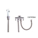 ARCOBAÑ 18MCKIT  Mango Ducha Bidet Cuadrado