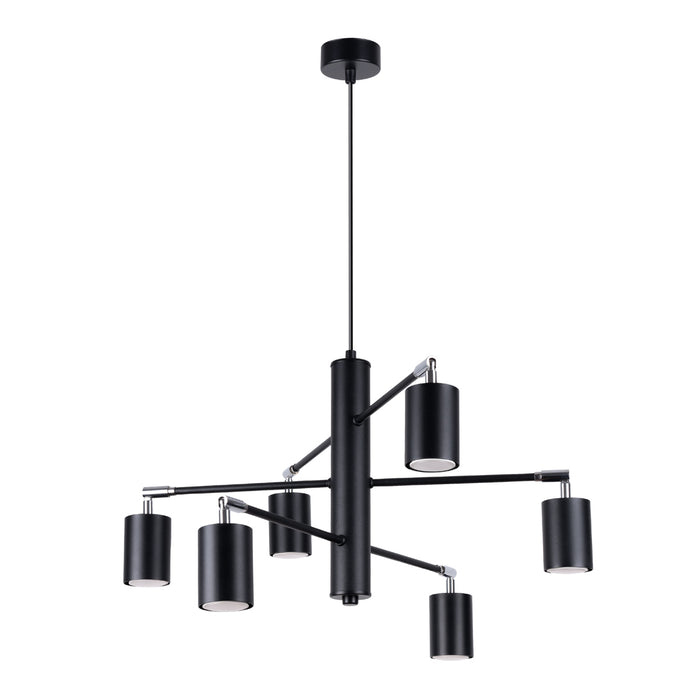 SOLLUX SL.1207 LEMMI Lámpara de Araña GU10 Negro