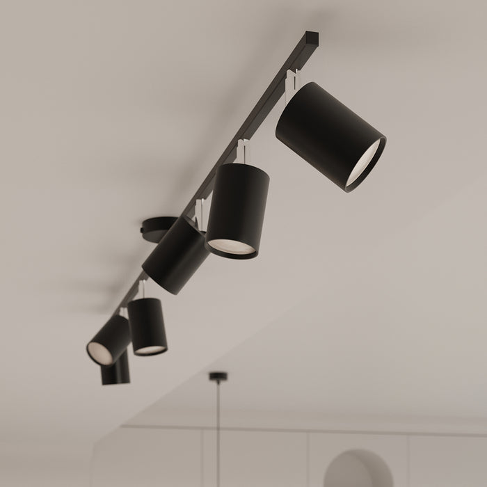 SOLLUX SL.1207 LEMMI Lámpara de Araña GU10 Negro