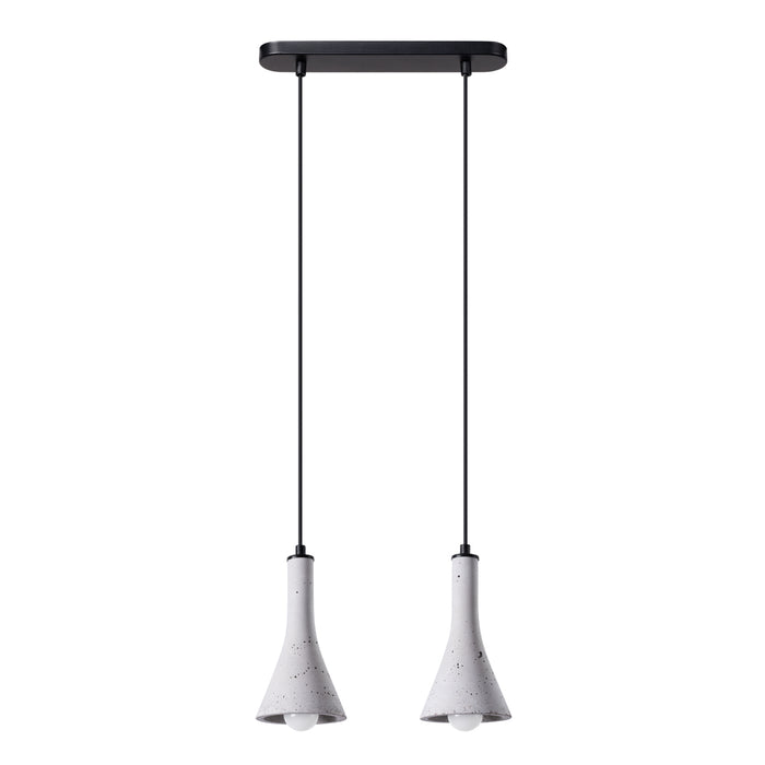 SOLLUX SL.1224 REA Lámpara Colgante E14 Gris