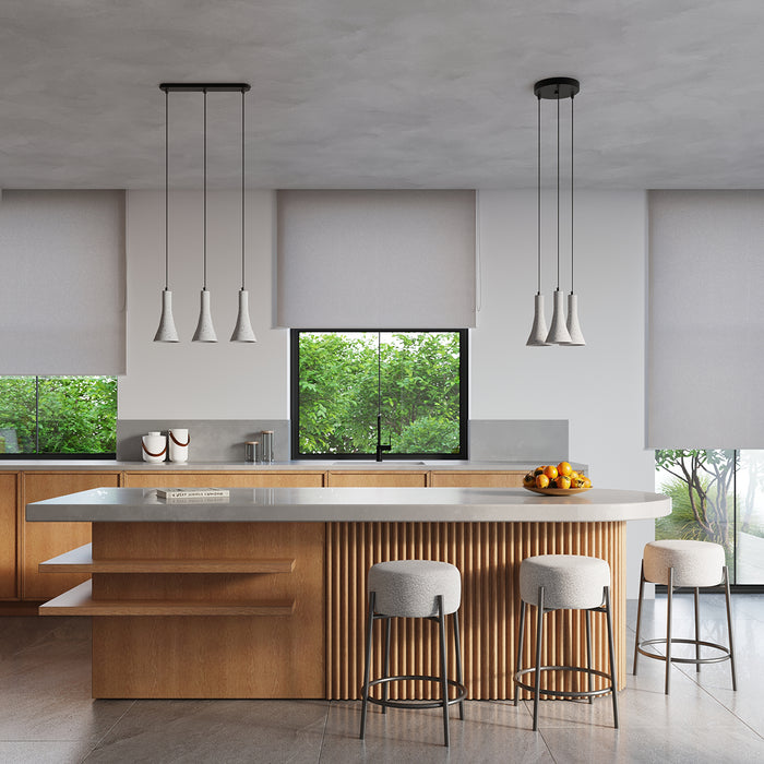 SOLLUX SL.1225 REA Lámpara Colgante E14 Gris