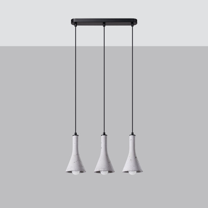 SOLLUX SL.1225 REA Lámpara Colgante E14 Gris
