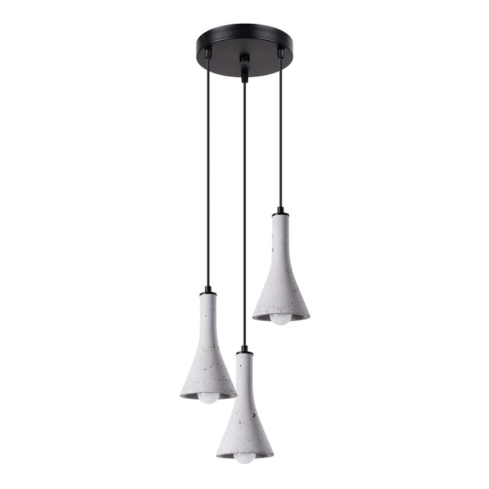 SOLLUX SL.1226 REA Lámpara Colgante E14 Gris