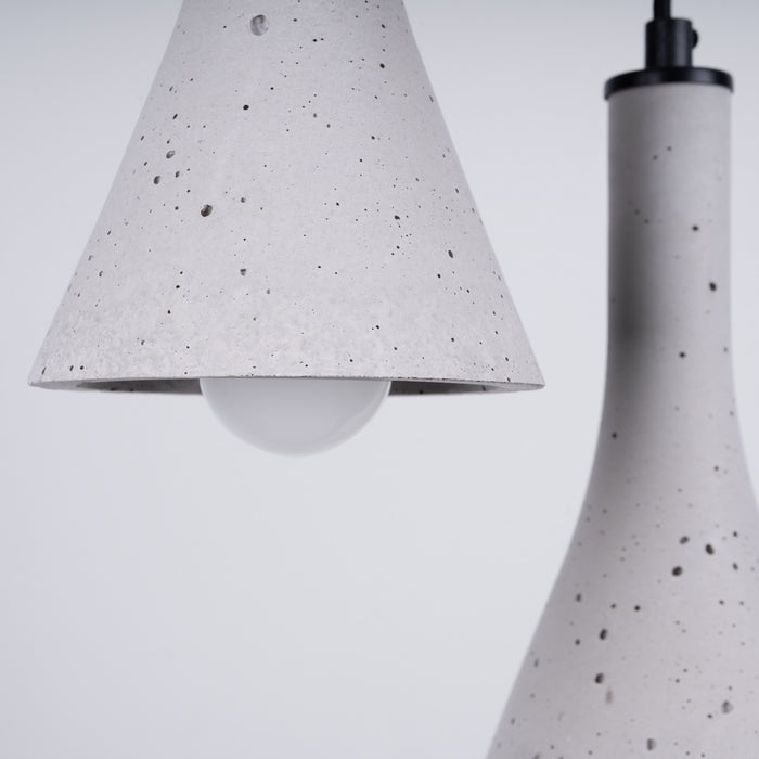 SOLLUX SL.1226 REA Lámpara Colgante E14 Gris