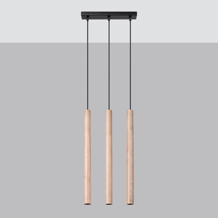 SOLLUX SL.1267 PASTELO Lámpara Colgante G9 Madera