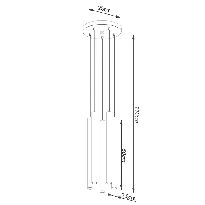 SOLLUX SL.1270 PASTELO Lámpara Colgante G9 Madera