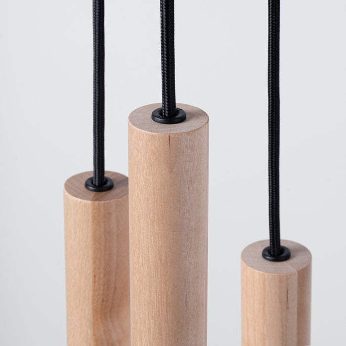 SOLLUX SL.1270 PASTELO Lámpara Colgante G9 Madera