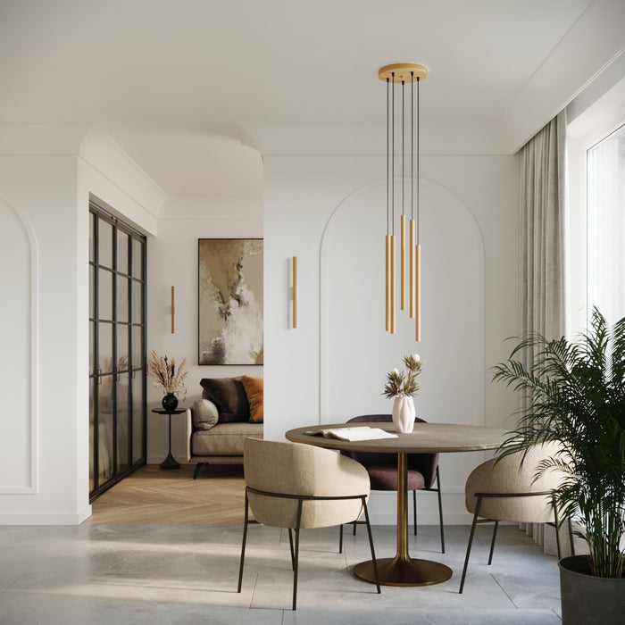 SOLLUX SL.1305 PASTELO Lámpara Colgante G9 Dorado