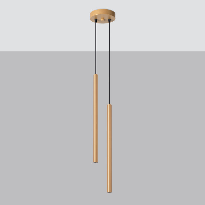 SOLLUX SL.1305 PASTELO Lámpara Colgante G9 Dorado