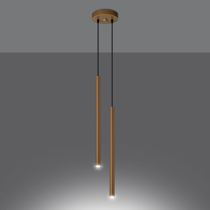 SOLLUX SL.1305 PASTELO Lámpara Colgante G9 Dorado