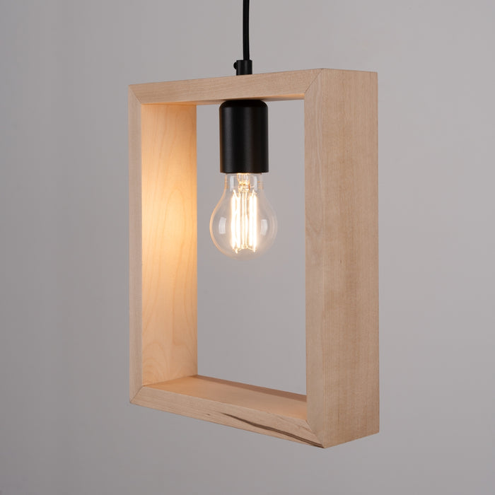SOLLUX SL.1310 ARIES Lámpara Colgante Madera Natural