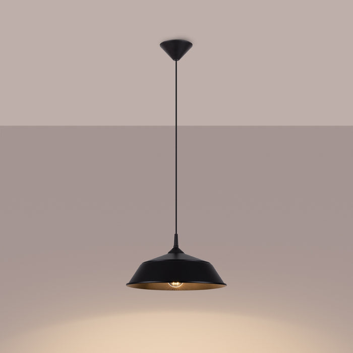 SOLLUX SL.1328 FRIKA Lámpara Colgante Negro