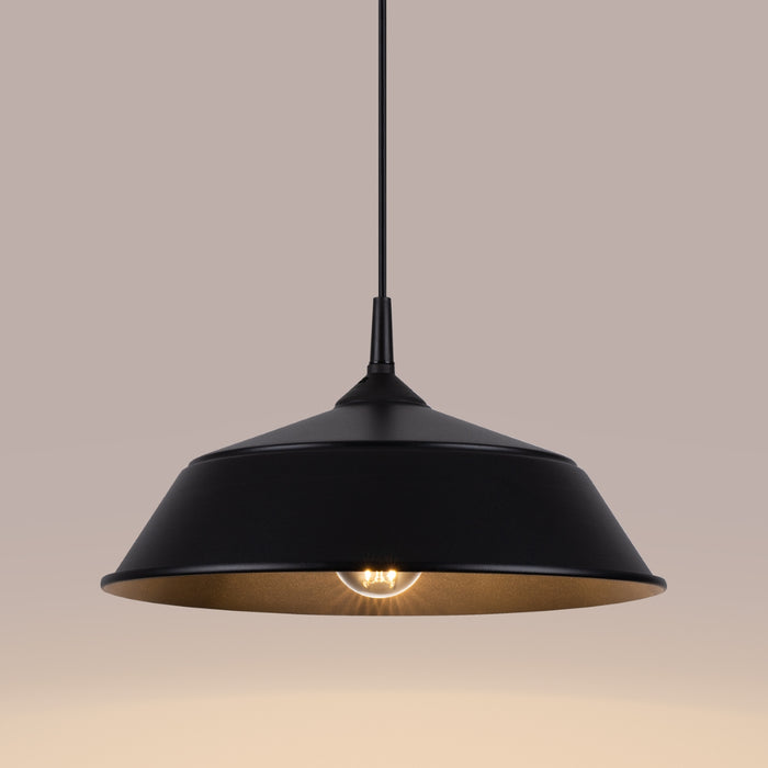 SOLLUX SL.1328 FRIKA Lámpara Colgante Negro