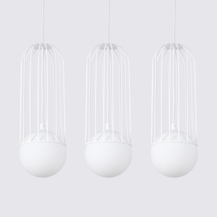 SOLLUX SL.1333 BRINA Lámpara Colgante 3L Blanco