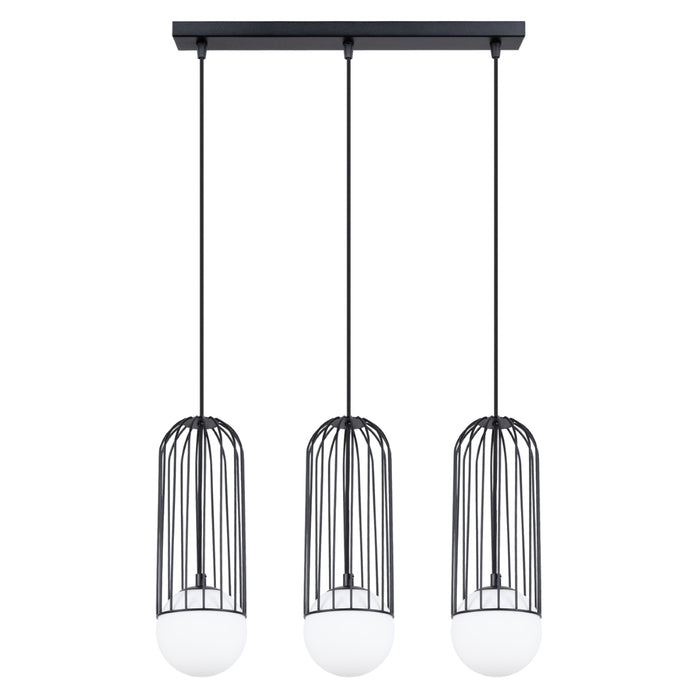 SOLLUX SL.1334 BRINA Lámpara Colgante 3L Negro