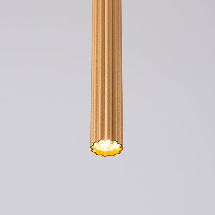 SOLLUX SL.1339 ARCHE Lámpara Colgante 1 Oro