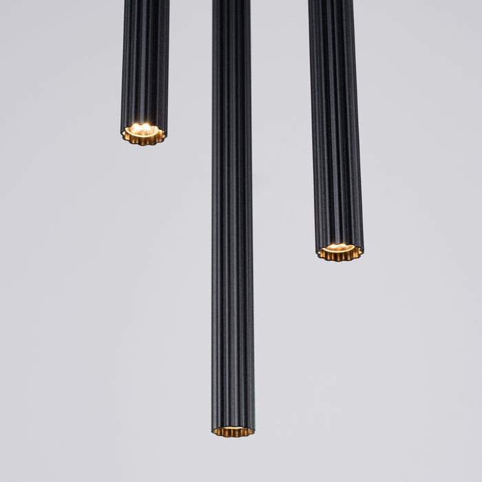 SOLLUX SL.1341 ARCHE Lámpara Colgante 3P Negro