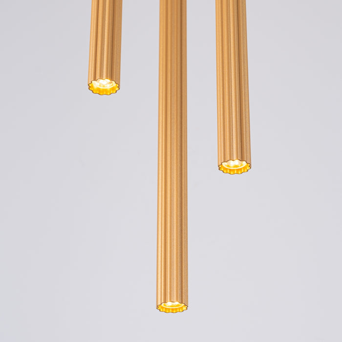 SOLLUX SL.1342 ARCHE Lámpara Colgante 3P Oro
