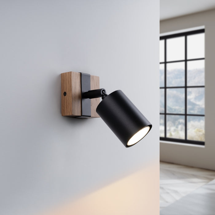 SOLLUX SL.1343 FAGER Aplique 1 Negro