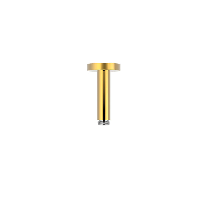 TRES 13452102OR COMPLEMENTOS DE DUCHA Brazo A Techo Color Oro 24K
