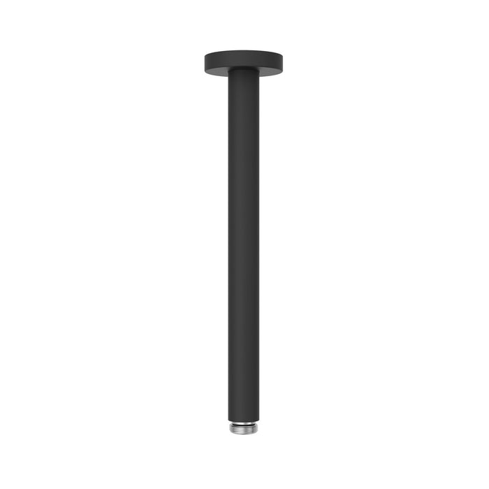 TRES 13462102NM COMPLEMENTOS DE DUCHA Brazo A Techo Color Negro Mate