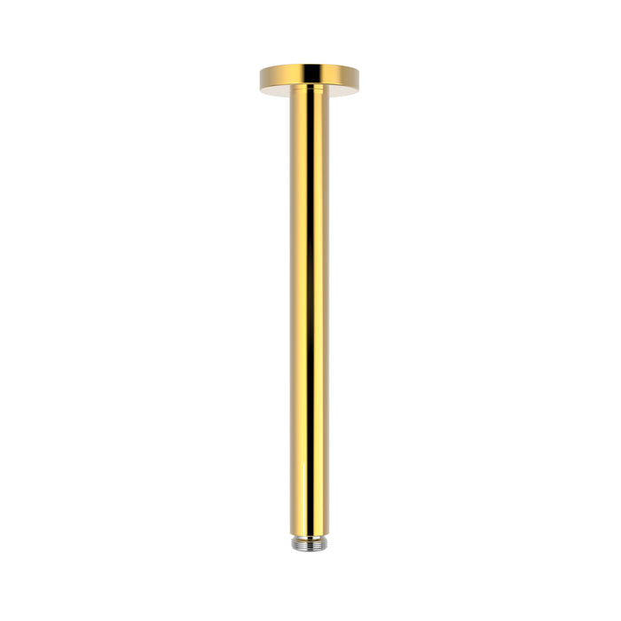TRES 13462102OR COMPLEMENTOS DE DUCHA Brazo A Techo Color Oro 24K