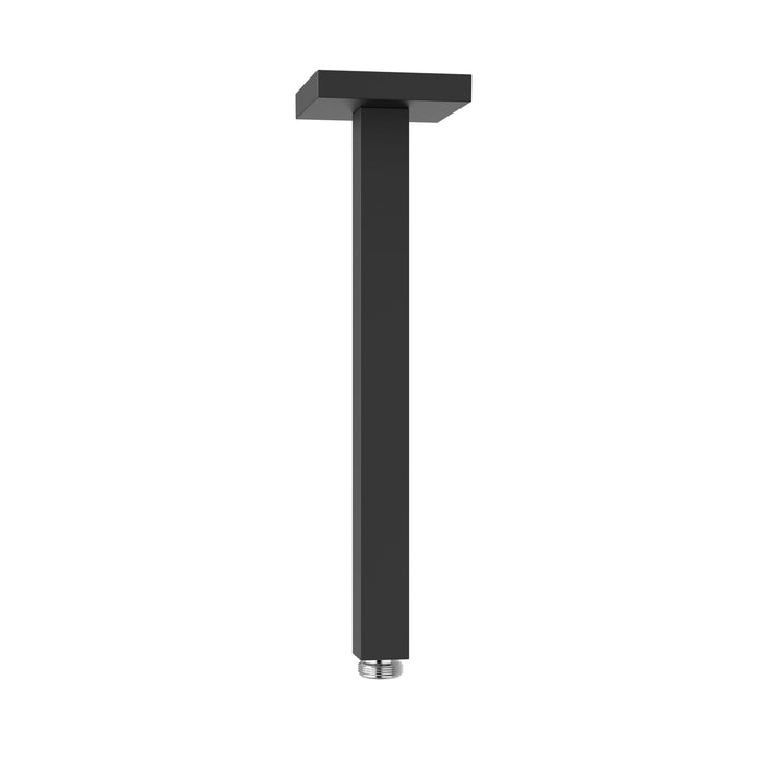 TRES 13462202NM COMPLEMENTOS DE DUCHA Brazo A Techo Color Negro Mate