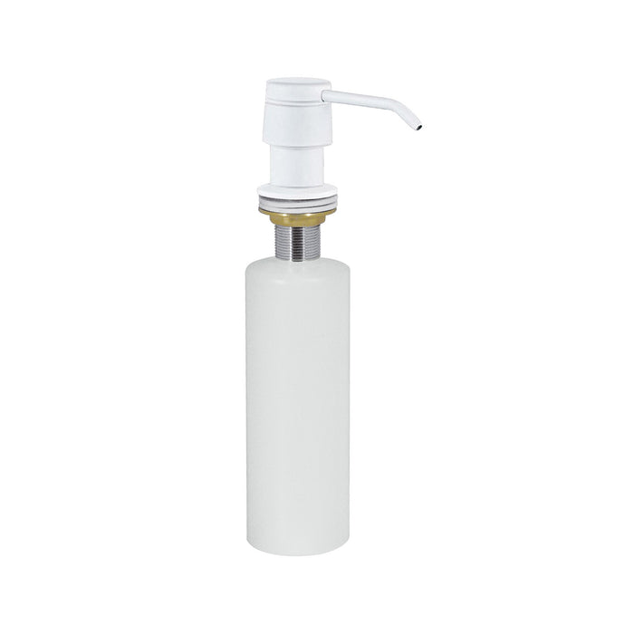 TRES 13474110BM COCINA Dispensador de Jabón Empotrado a Encimera Color Blanco Mate