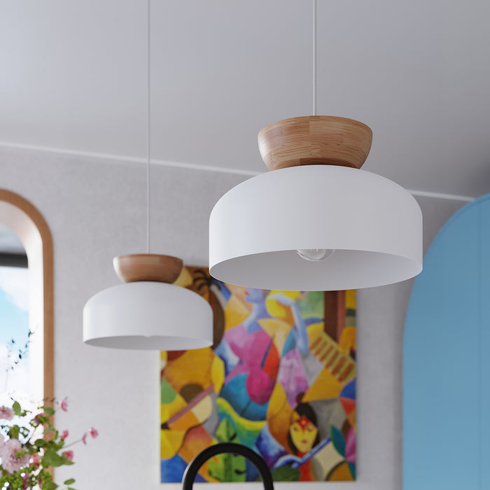 SOLLUX SL.1350 MARION Lámpara Colgante Blanco