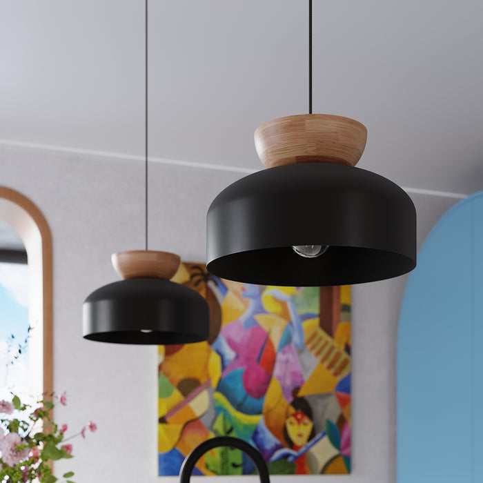 SOLLUX SL.1351 MARION Lámpara Colgante Negro