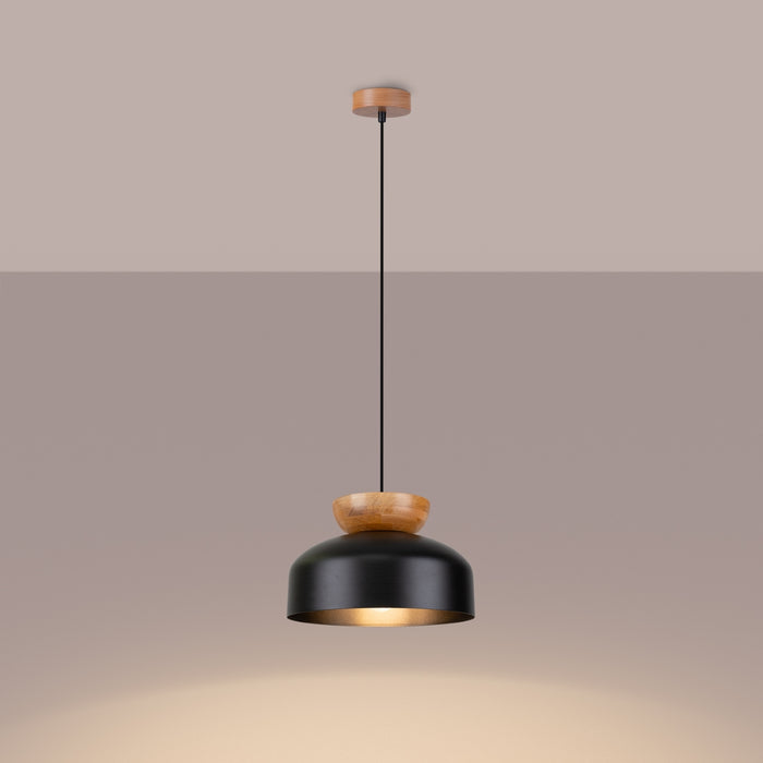 SOLLUX SL.1351 MARION Lámpara Colgante Negro